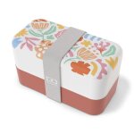 Monbento - bento box - lunch box 2 compartiments - idal pour travail / ecole - made in france - mb original ...