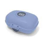 Monbento - bote  goter snack box hermtique - idal pour ecole ou parc - mb gram bleu infinity