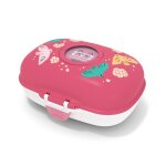 Monbento - bote  goter snack box hermtique - idal pour ecole ou parc - mb gram rose birds