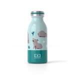 Monbento - bouteille isotherme enfant - gourde inox isotherme 350ml - garde au chaud / froid - mb cooly ...
