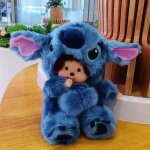 Monchich - schitzzi poupe en peluche monchhichi stitch de dessin anim jouet doux kawaii pour enfantsk006 ...