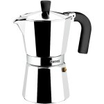 Cafetire italienne - monix - 3935007 - 6 tasses - aluminium - inox - gris