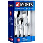 M�nag�re de 24 pi�ces - monix - m180974 - acier inoxydable 18 / 01 - couleur gris - compatible lave - ...