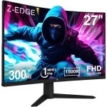 Moniteur gaming incurv� 27 z - edge ? 300hz 1ms mprt fhd freesync va 1500r dp / hdmi vesa