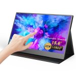 Moniteur portable uperfect 15. 6 1080p touch screen full hd pour gaming pc / phone / switch