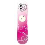 Monkey pink pale snowboard