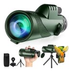 Monoculaire - zgeer - 80x100 - vision nocturne - lentilles multicouches - bak4