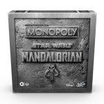 Monopoly - ��dition star wars the mandalorian - jeu de plateau - prot�ger lenfant (��b�b� yoda��)
