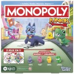 Monopoly junior 2 en 1 carr� (�dition 2026) jeu de plateau plateau r�versible 2 � 4 joueurs 20 min version ...