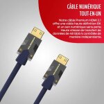 Connectique audio / vidéo monster cable monster cable hdmi m3000 uhd 8k dolby vision hdr 48gbps 3m Connectique audio / vidéo monster cable monster cable hdmi m3000 uhd 8k dolby vision hdr 48gbps 3m