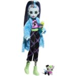 Monster high - coffret soire pyjama frankie stein - poupe et accessoires hky68