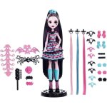 Poupe - monster high - dvh36 - draculaura cra - coiffure - 25cm - accessoires inclus - socle