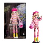 Monster high - enid sinclair - poupée en tenue rose avec accessoires - monster high - hxj05 Monster high - enid sinclair - poupée en tenue rose avec accessoires - monster high - hxj05