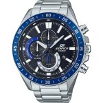 Montre en acier inoxydable casio edifice gris