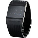 Montre binaire st. leonhard - future line - homme - led bleu - water resistant - quartz