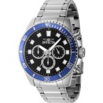 Montre bracelet invicta pro diver 46052 - invicta - homme - quartz - noir - acier inoxydable
