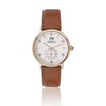 Montre - michel herbelin - inspiration 18247 / pr11go - quartz swiss made - cuir - analogique