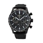 Montre - seiko - ssb417p1 - nylon noir - chronographe - 10 atm - verre saphir