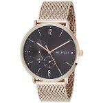 Montre - tommy hilfiger - li4t8 - quartz - bracelet m�tal dor� - �tanch�it� 5 atm