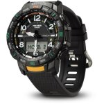 Horloge - pro trek - prt - b50 - 1er - noir - tanchit 20 atm - autonomie 1 mois
