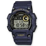 Montre - casio - w - 735h - 2avdf - etanche 10 atm - chronographe - homme