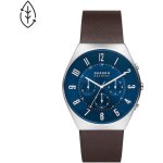 Montre - skagen - skw6842 - chronographe - cuir lwg - �tanch�it� 3 atm