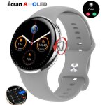 Montre connecte xtraditech appel bluetooth cran amoled rond 143 couronne numrique transformabilit ...