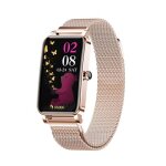 Montre connecte femme avec appel bluetooth 1. 45 hd fonction fminine / rgles / spo2 / sommeil / calories ...