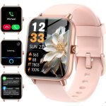 Montre connect�e femme avec appel bluetooth1. 85 smartwatch moniteur de spo2 fr�quence cardiaque sommeil ...