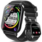 Montre connect�e femme homme avec appel bluetooth 1. 85 hd smartwatch motre sport etanche ip68 smart ...