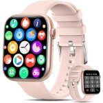 Montre connect�e femme montre intelligente sport femme ip68 fitness tracker podometre - or rose