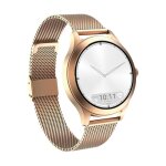 Montre connectée fw44 2 ip68 avec bracelet en maille milanaise maxcom dorée Montre connectée fw44 2 ip68 avec bracelet en maille milanaise maxcom dorée