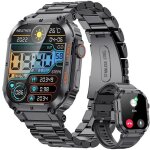 Montre connect�e homme - lecoo - sport smartwatch militaire etanche - bluetooth call - surveillance de ...