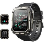 Montre connectée homme trahoo c20 pro avec oxymètre thermomètre cardio fréquence podomètre - noir Montre connectée homme trahoo c20 pro avec oxymètre thermomètre cardio fréquence podomètre - noir