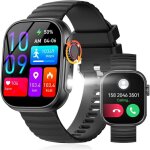 Montre connecte multifonction homme et femme cran 2. 01suivi activit / sant 100 + modes sport tanche ...