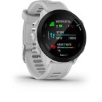 Montre connect�e sport - garmin - forerunner 55 - whitestone (blanc)