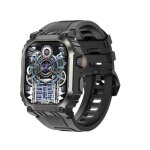Montre connecte cardio gps 183 suivi itinraire altimtre baromtrique talonnage manipulable led avec ...