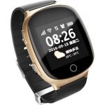 Montre connecte 4g traceur gps senior enfant cardio tension tactile alarme chute yonis