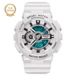 Montre digital enfant fille garon montre de sport numrique  quartz 12 / 24h time - teacher cadeau ...