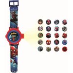 Montre digitale de projection spider - man - lexibook - 20 images - bracelet ajustable - ds 3 ans