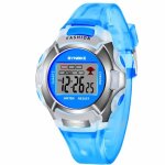 Montre enfant gar�on fille de marque sport etanche numerique watch 2020 bracelet bleu - cadeau pour enfants ...