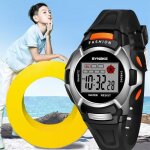 Montre enfant garcon fille de marque sport etanche numerique watch 2020 bracelet noir - cadeau pour enfants ...