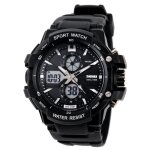 Montre enfant garon led numrique lumineux multifonction radio rveil sport mode tanche noir cool adolescent ...