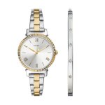 Montre femme - fossil - daisy 3 hand - argent� - acier inoxydable - �tanch�it� 5 atm
