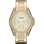 Montre femme - fossil - riley es3203 - acier poli - quartz - analogique