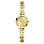 Montre femme guess en acier jaune etanche - 244553