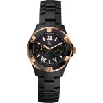 Montre femme - guess - gc sport class xl - s - quartz - analogique - acier noir