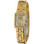 Montre femme haas & cie suisse 1848 plaqu� or avec 28 pierres swarovski. ikc385jfa