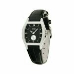 Montre femme hugo boss. bracelet cuir et cadran argent. 1502033
