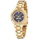 Montre femme - just cavalli - indie r725321550 - quartz - analogique - dor� / bleu